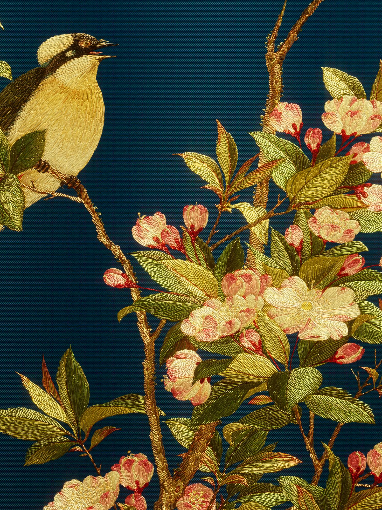 Crabapple Serenade — detail 1
