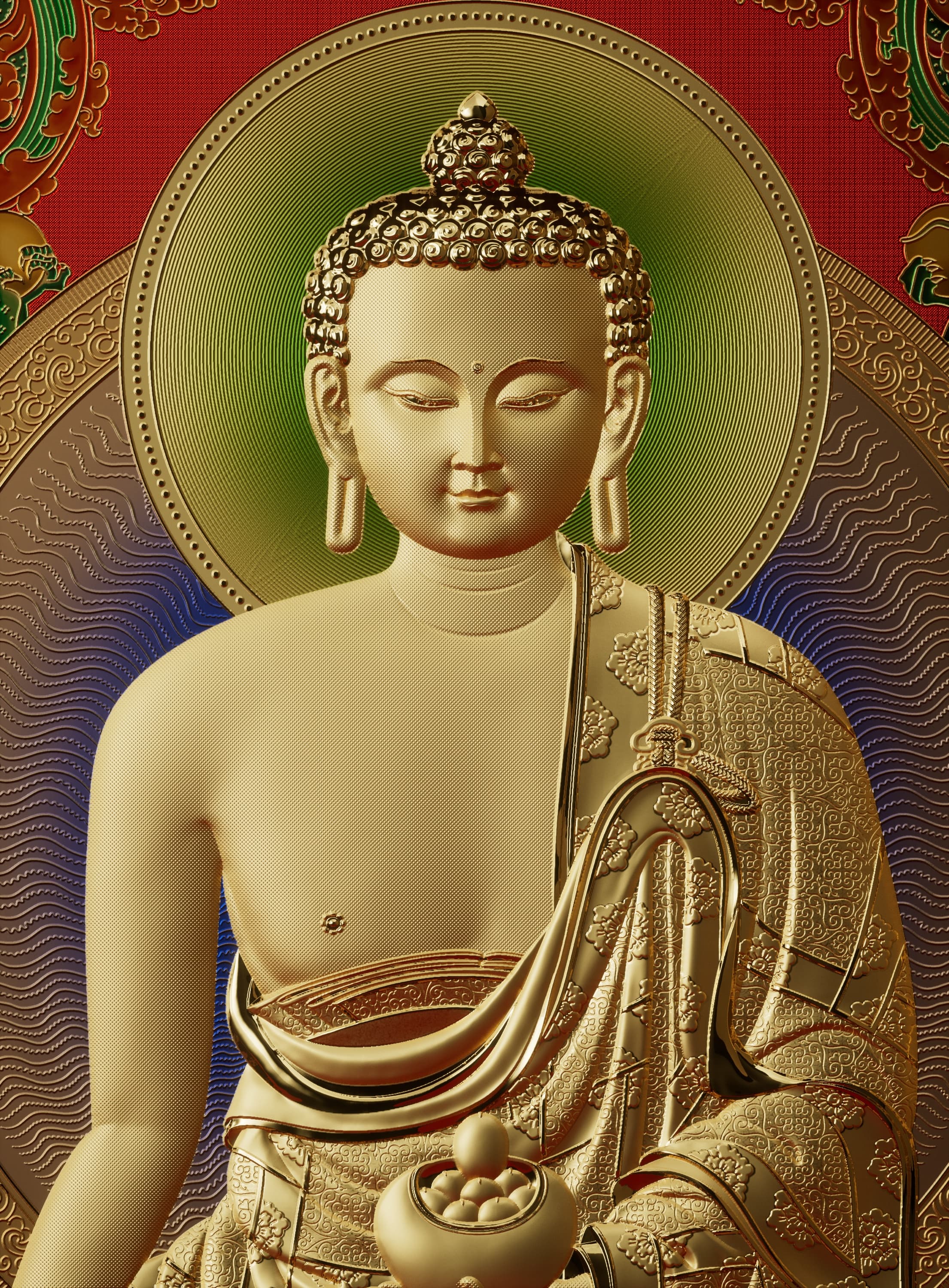 The Golden Sage — detail 1