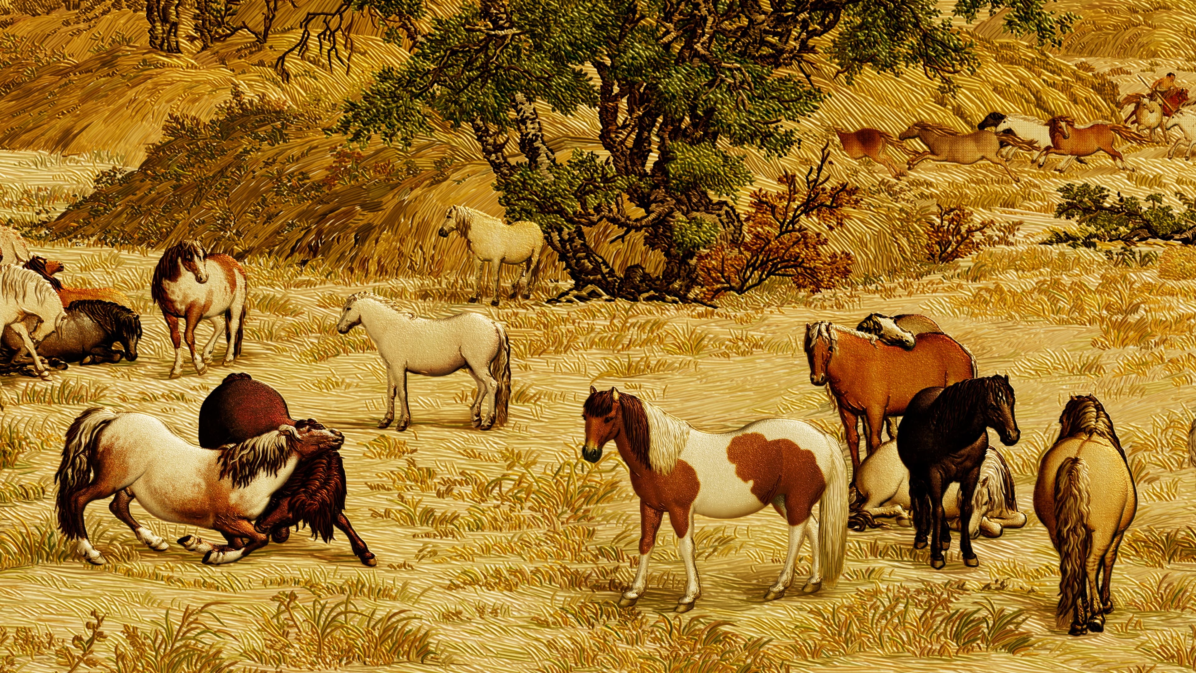 Hundred Horses — detail 2